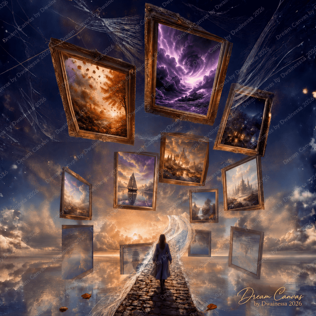 Window of Worlds custom dream artwork example by Dream Canvas
